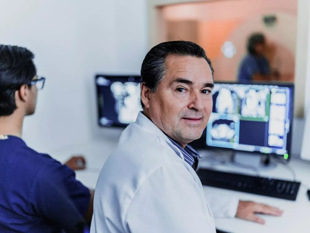 Scans read by experts